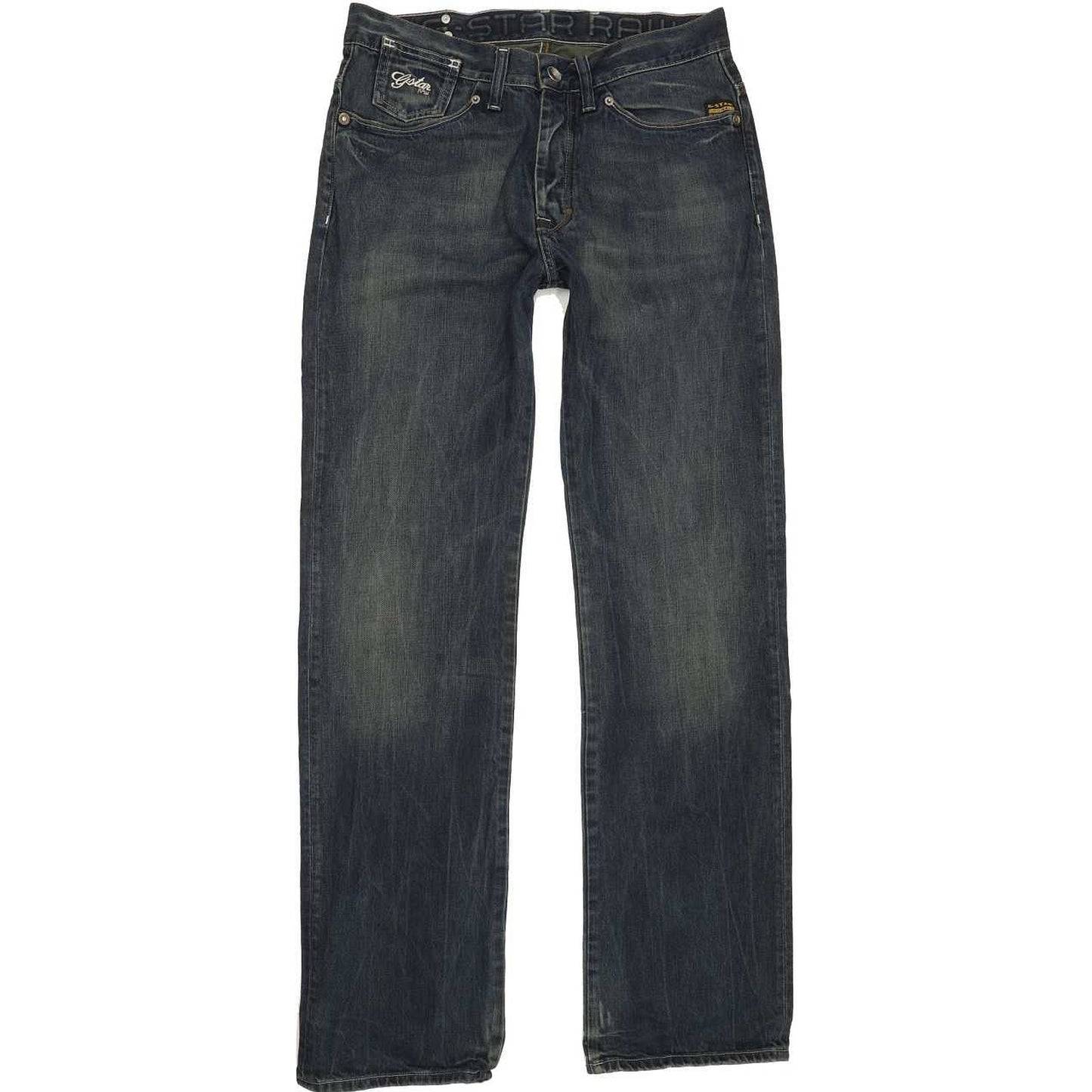 G-Star Coder Men Blue Straight Regular Jeans W33 L35