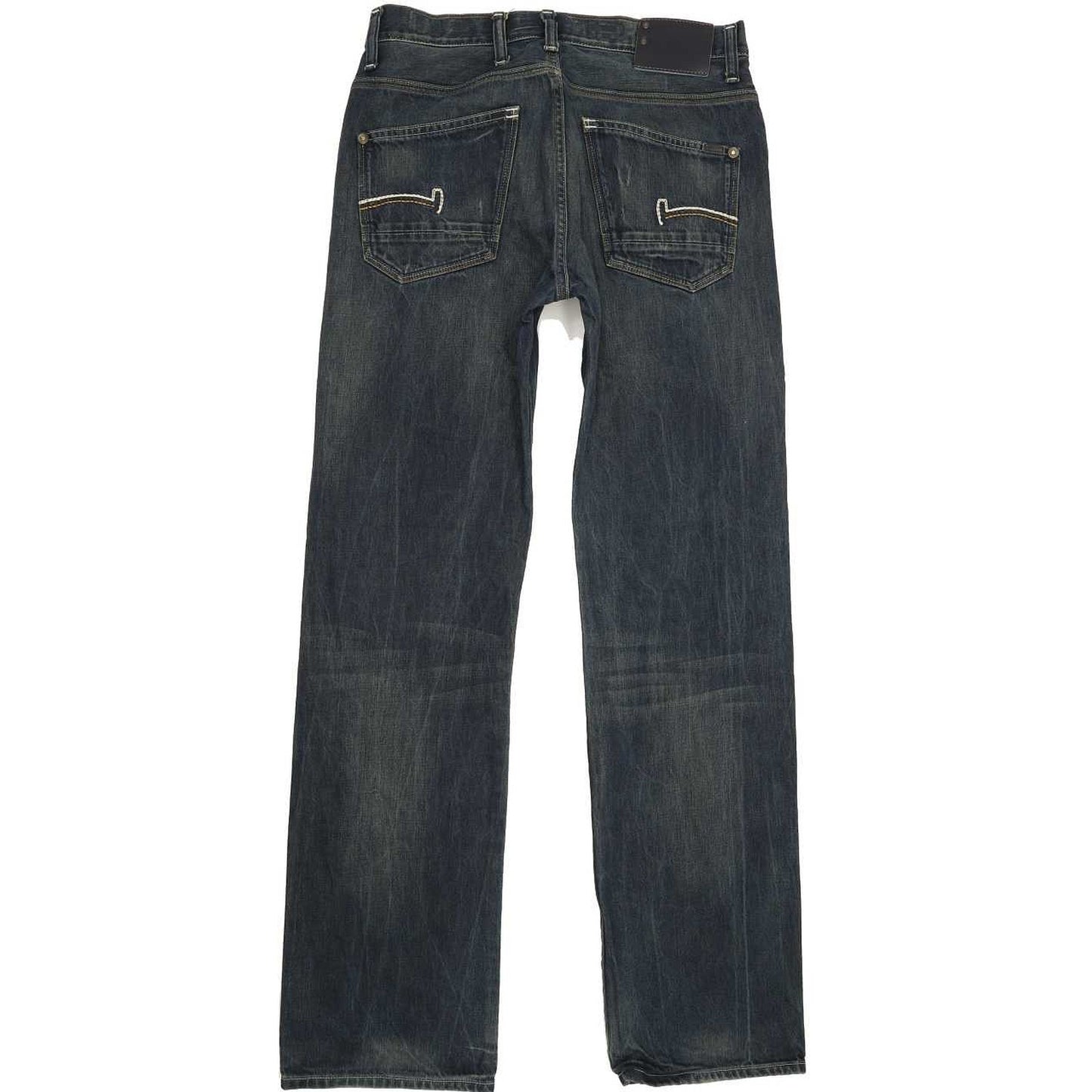G-Star Coder Men Blue Straight Regular Jeans W33 L35