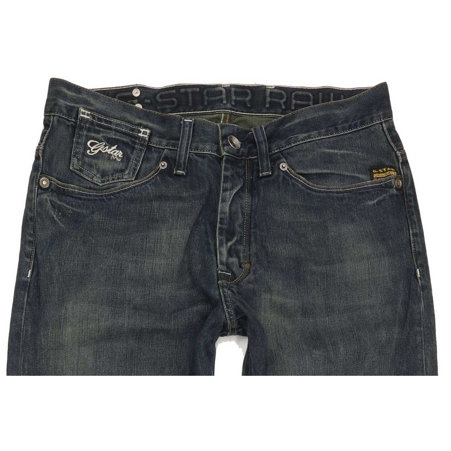 G-Star Coder Men Blue Straight Regular Jeans W33 L35