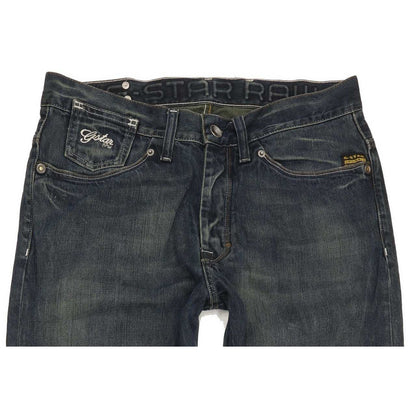 G-Star Coder Men Blue Straight Regular Jeans W33 L35