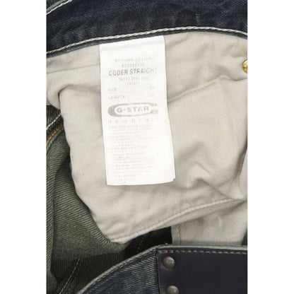 G-Star Coder Men Blue Straight Regular Jeans W33 L35