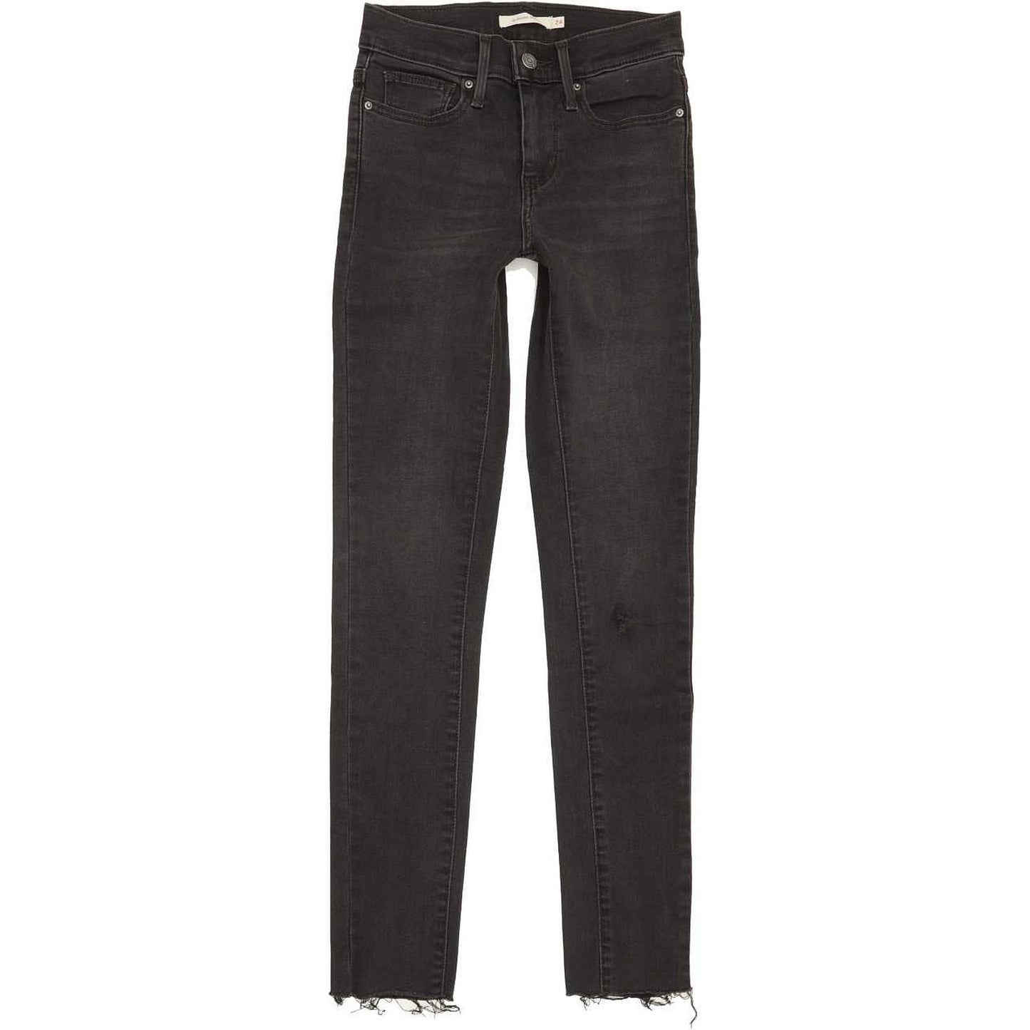 Levi's Slimming Women Charcoal Skinny Slim Stretch Jeans W24 L29