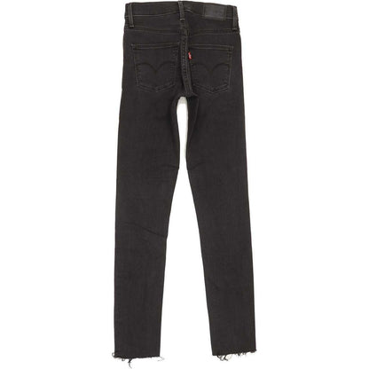 Levi's Slimming Women Charcoal Skinny Slim Stretch Jeans W24 L29
