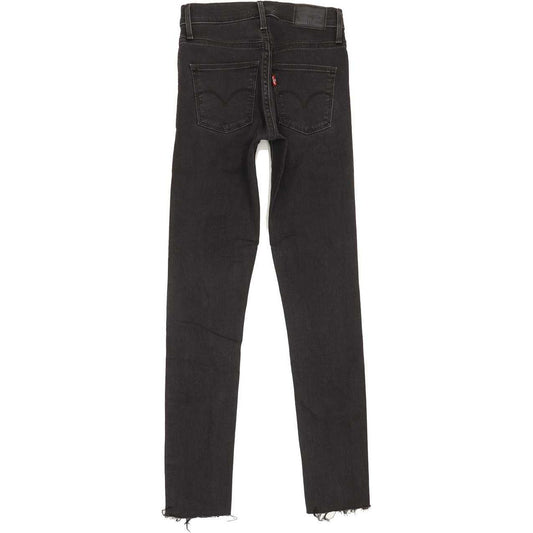 Levi's Slimming Women Charcoal Skinny Slim Stretch Jeans W24 L29