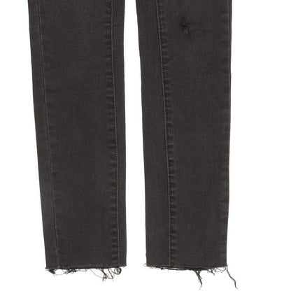 Levi's Slimming Women Charcoal Skinny Slim Stretch Jeans W24 L29