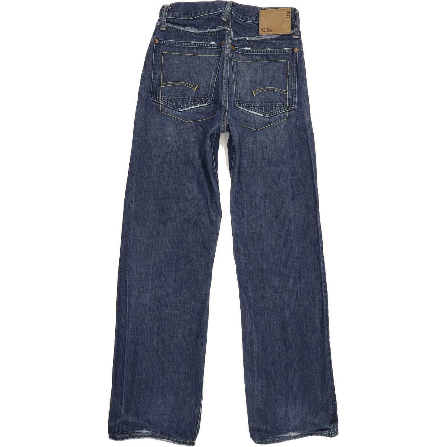 G-Star Low Crotch Repro Men Blue Straight Regular Jeans W30 L32