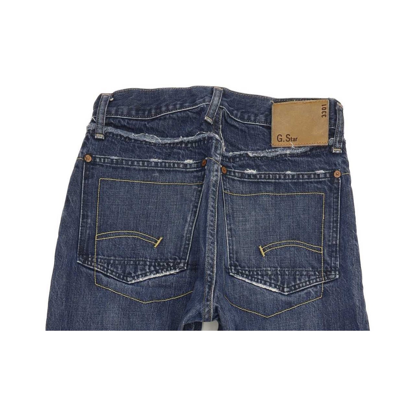 G-Star Low Crotch Repro Men Blue Straight Regular Jeans W30 L32