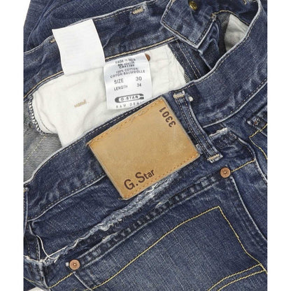 G-Star Low Crotch Repro Men Blue Straight Regular Jeans W30 L32