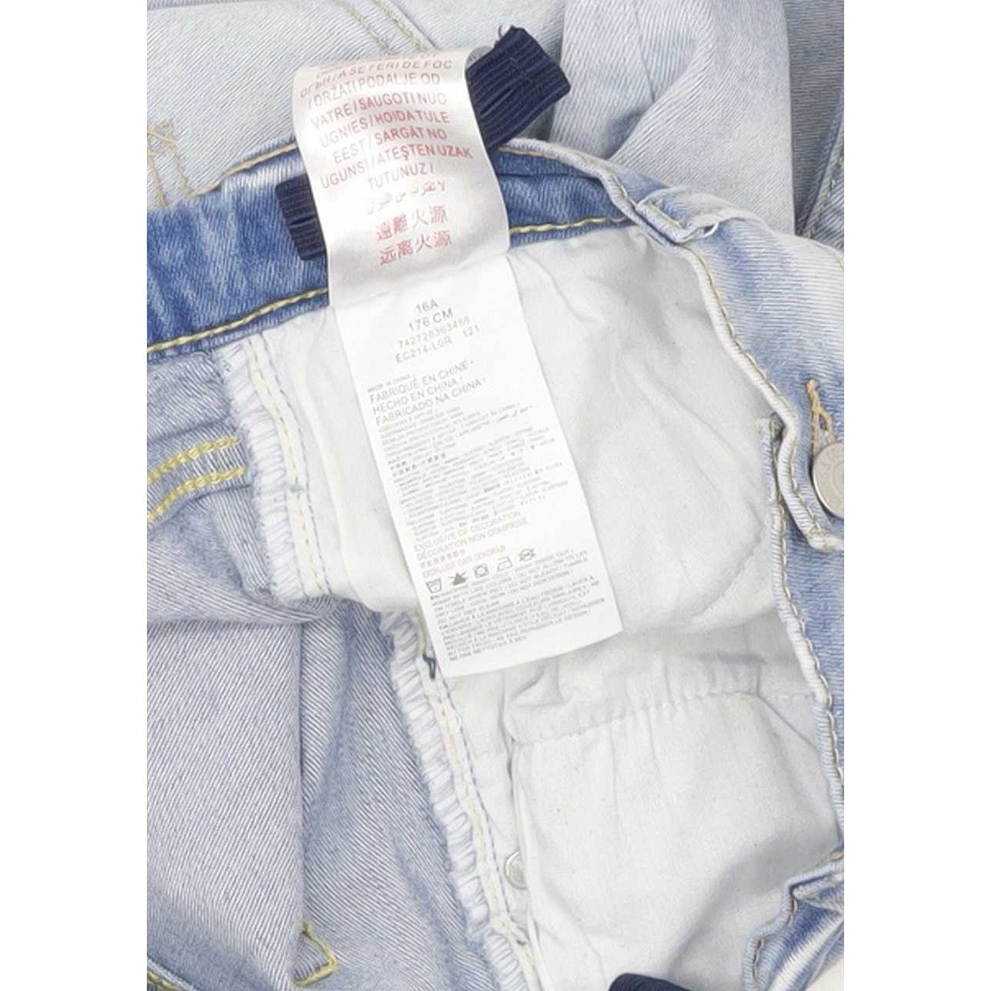 Levi's Kids Blue Tapered Slim Jeans W26 L30