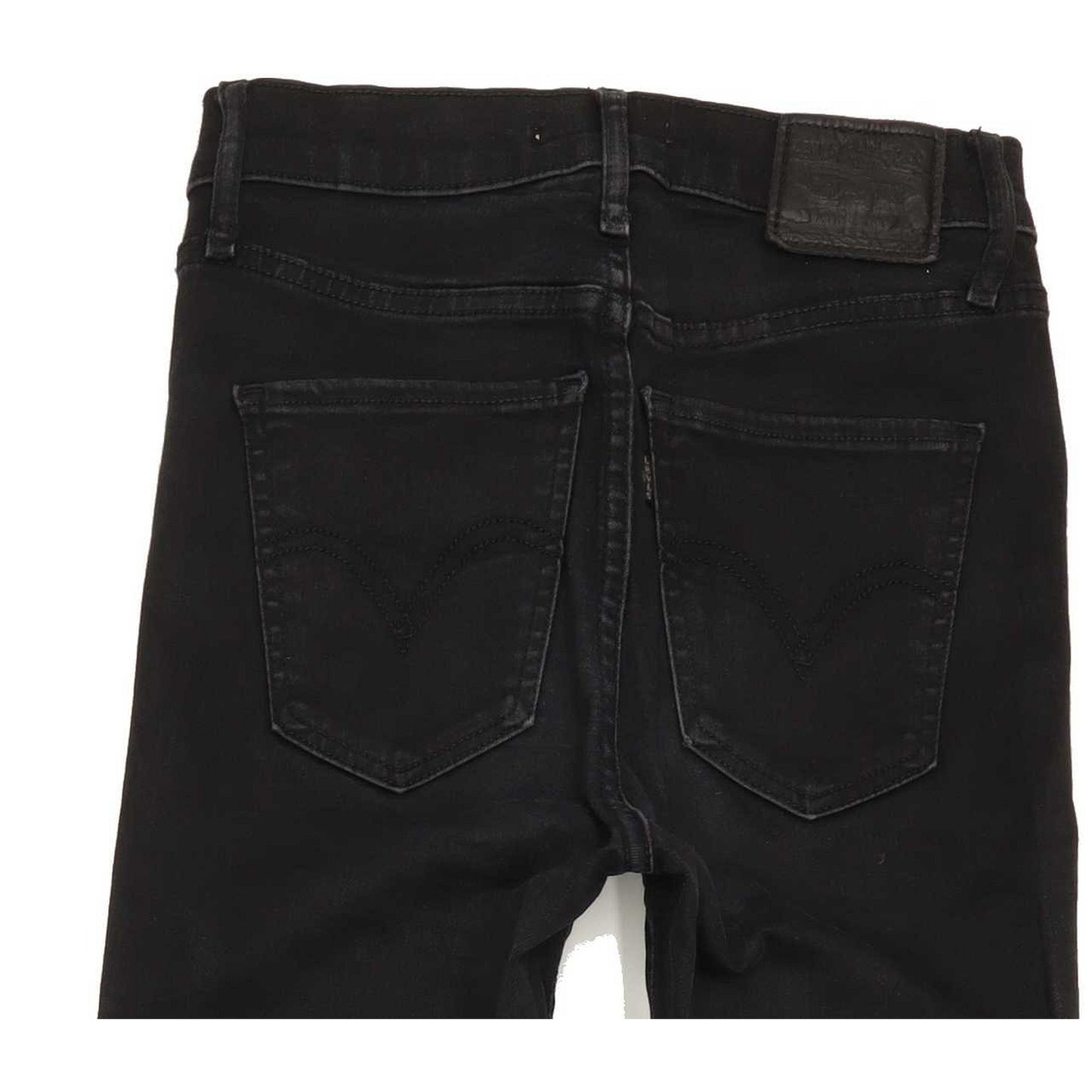 Levi's Mile High Rise Women Black Skinny Stretch Jeans W26 L32