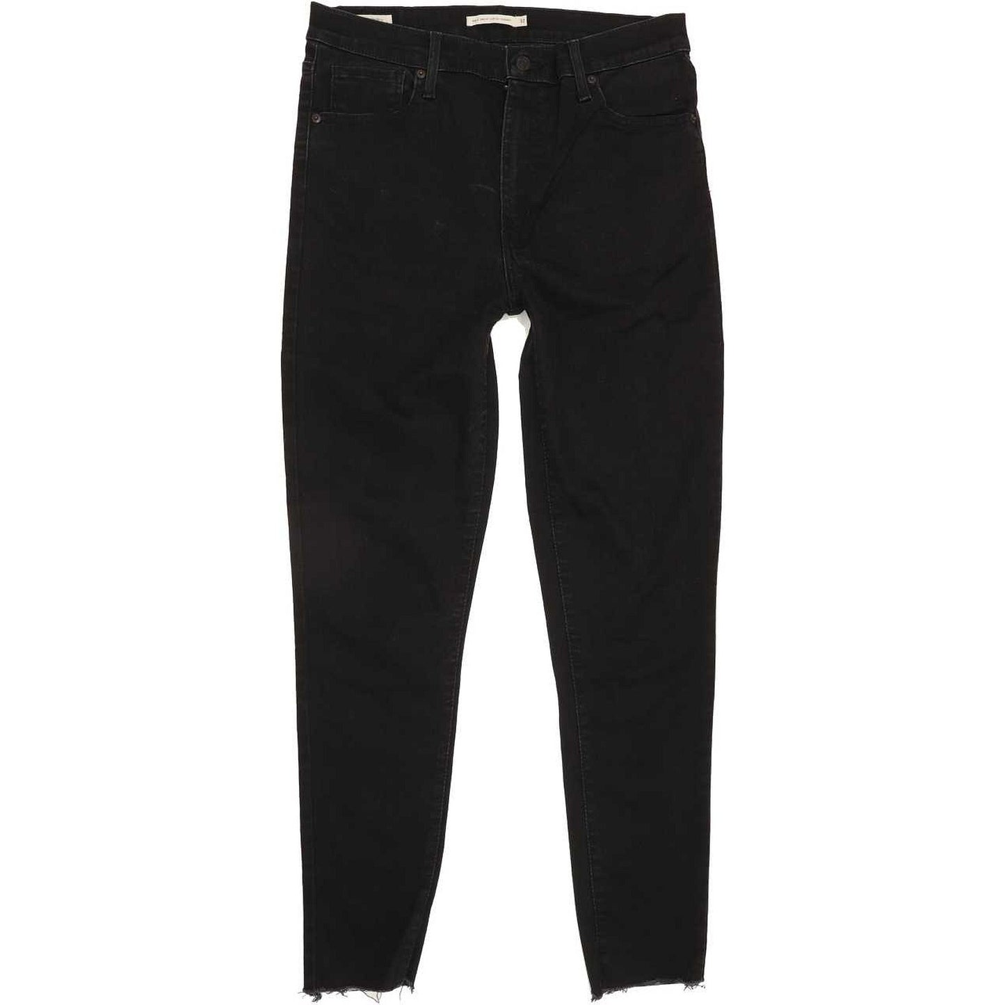 Levi's Mile High Rise Black Skinny Stretch Jeans High Waisted W32 L29