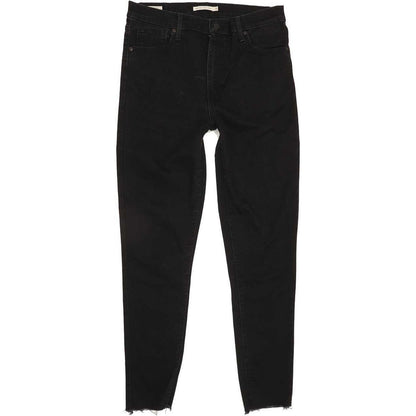 Levi's Mile High Rise Black Skinny Stretch Jeans High Waisted W32 L29