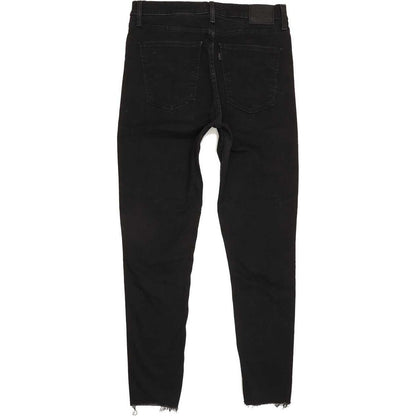 Levi's Mile High Rise Black Skinny Stretch Jeans High Waisted W32 L29