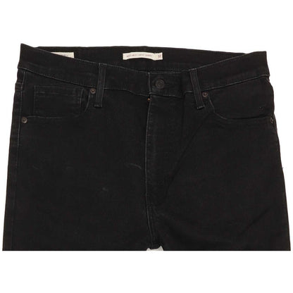 Levi's Mile High Rise Black Skinny Stretch Jeans High Waisted W32 L29
