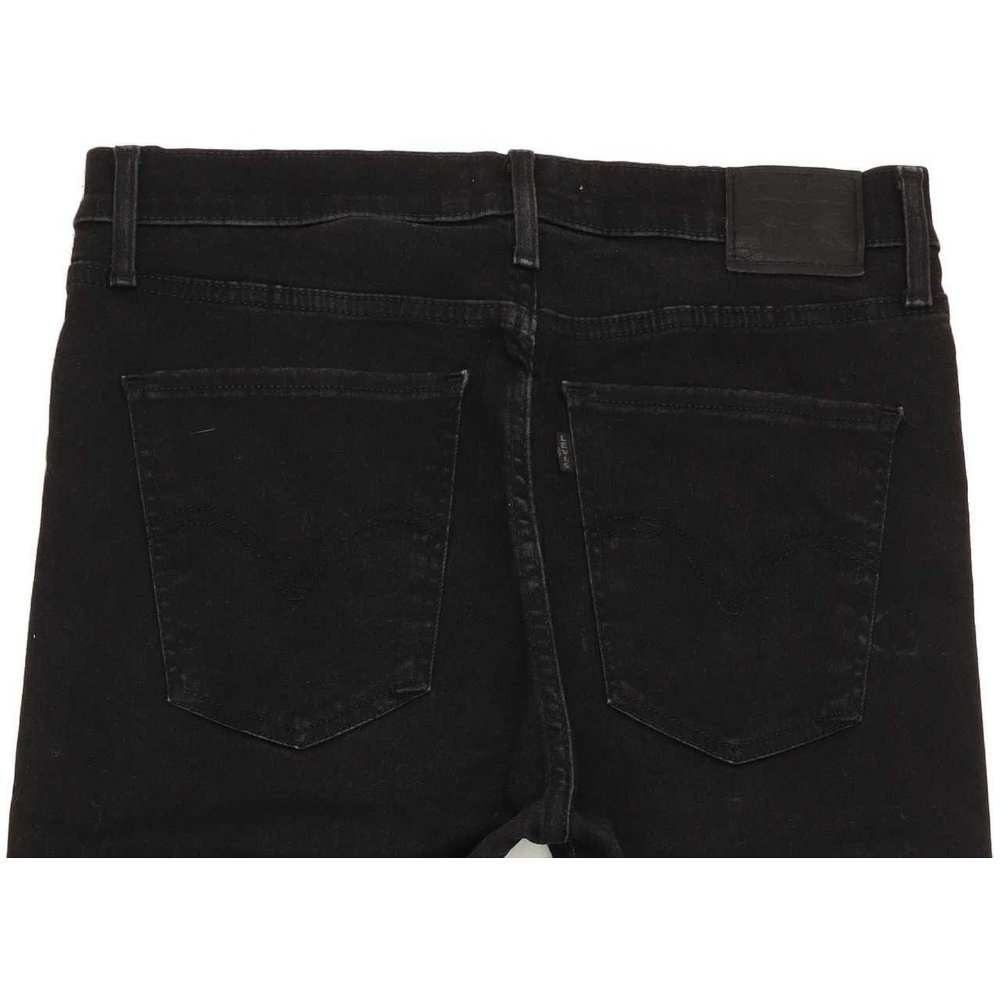 Levi's Mile High Rise Black Skinny Stretch Jeans High Waisted W32 L29