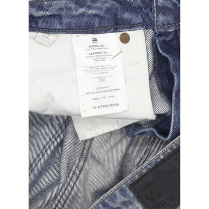 G-Star Arc 3D Low Women Blue Tapered Loose Boyfriend Jeans W25 L30