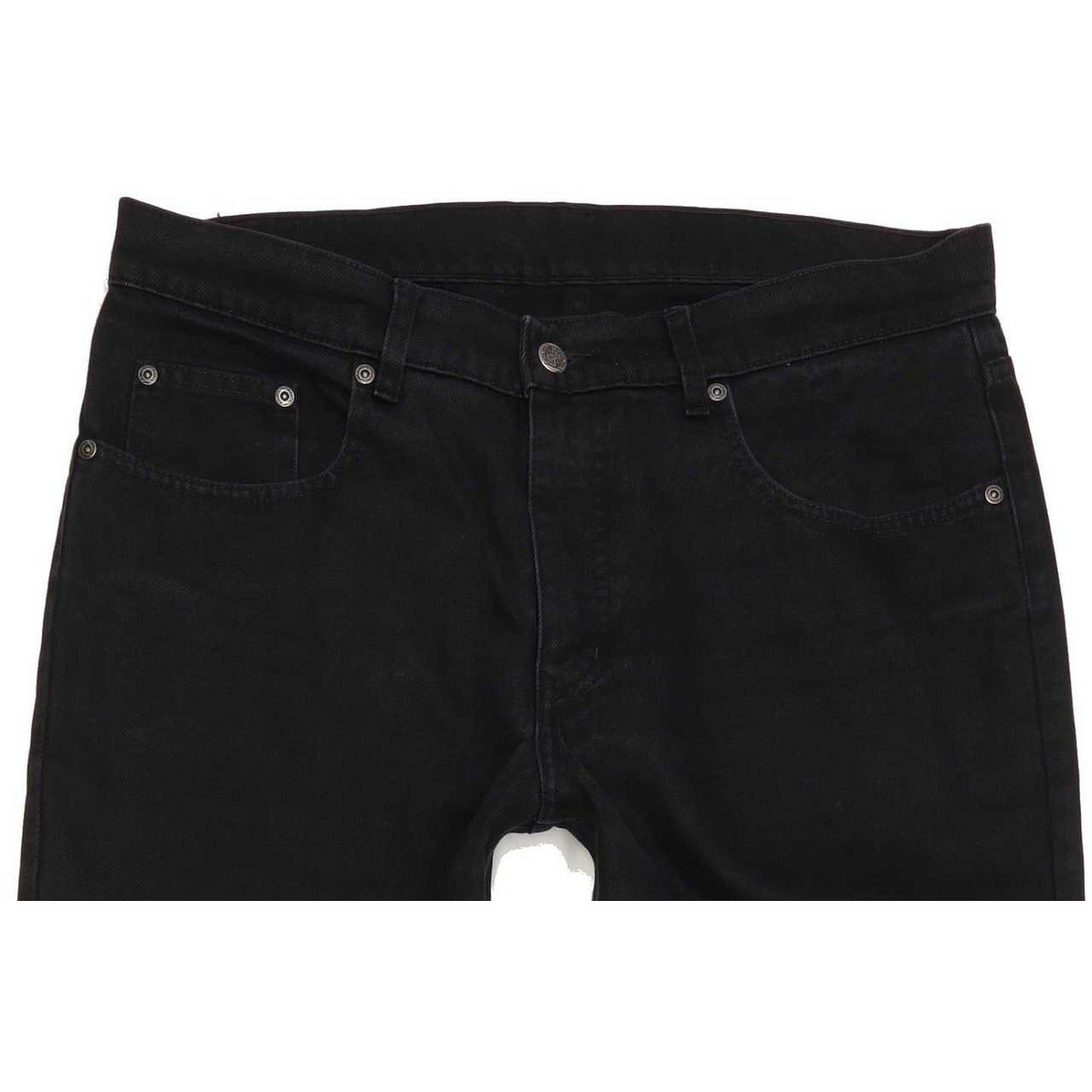 Pioneer Men Black Straight Regular Stretch Jeans W36 L34