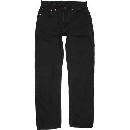 Levi's 751 Men Black Straight Regular Jeans W34 L33