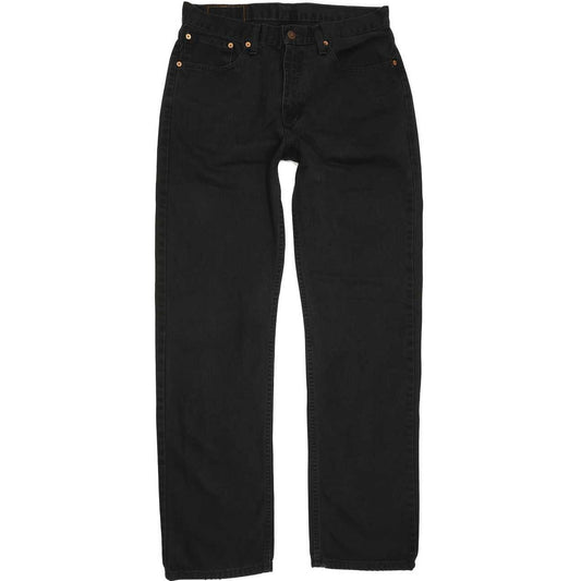Levi's 751 Men Black Straight Regular Jeans W34 L33