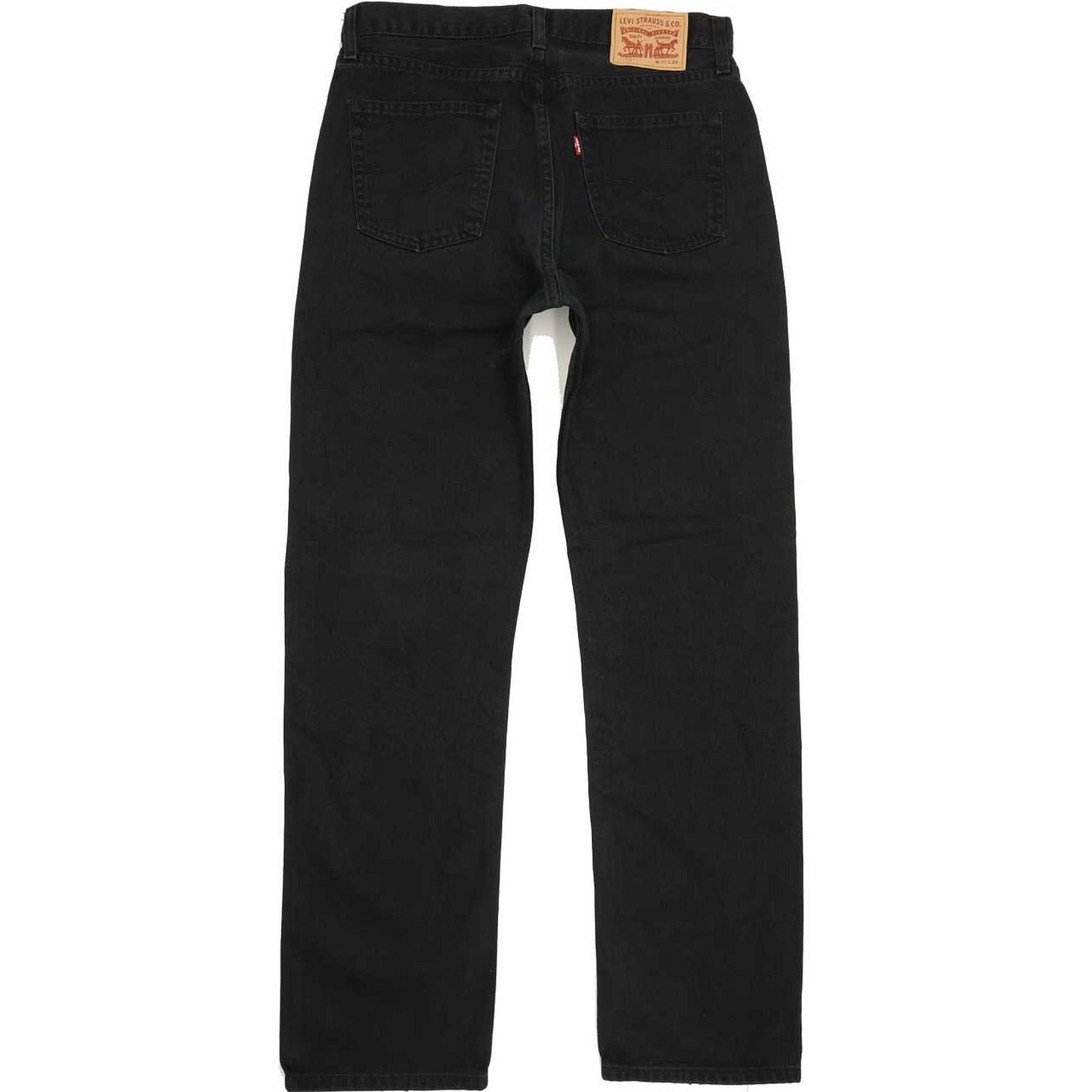 Levi's 751 Men Black Straight Regular Jeans W34 L33