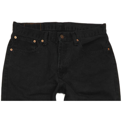 Levi's 751 Men Black Straight Regular Jeans W34 L33