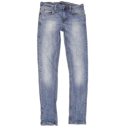 Mustang Vegas Men Blue Skinny Slim Stretch Jeans W30 L32