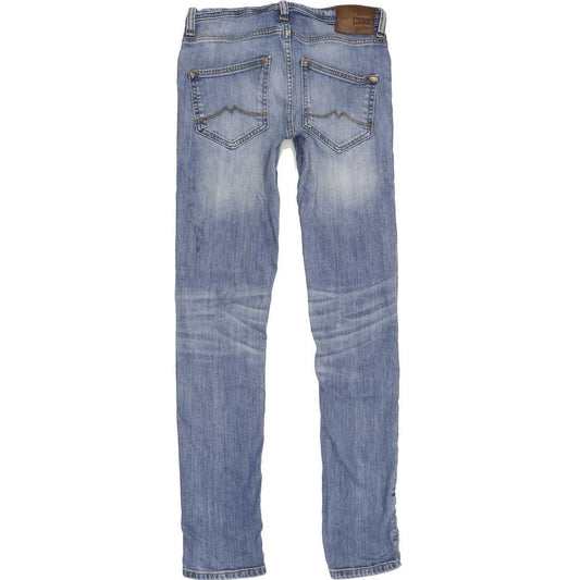 Mustang Vegas Men Blue Skinny Slim Stretch Jeans W30 L32