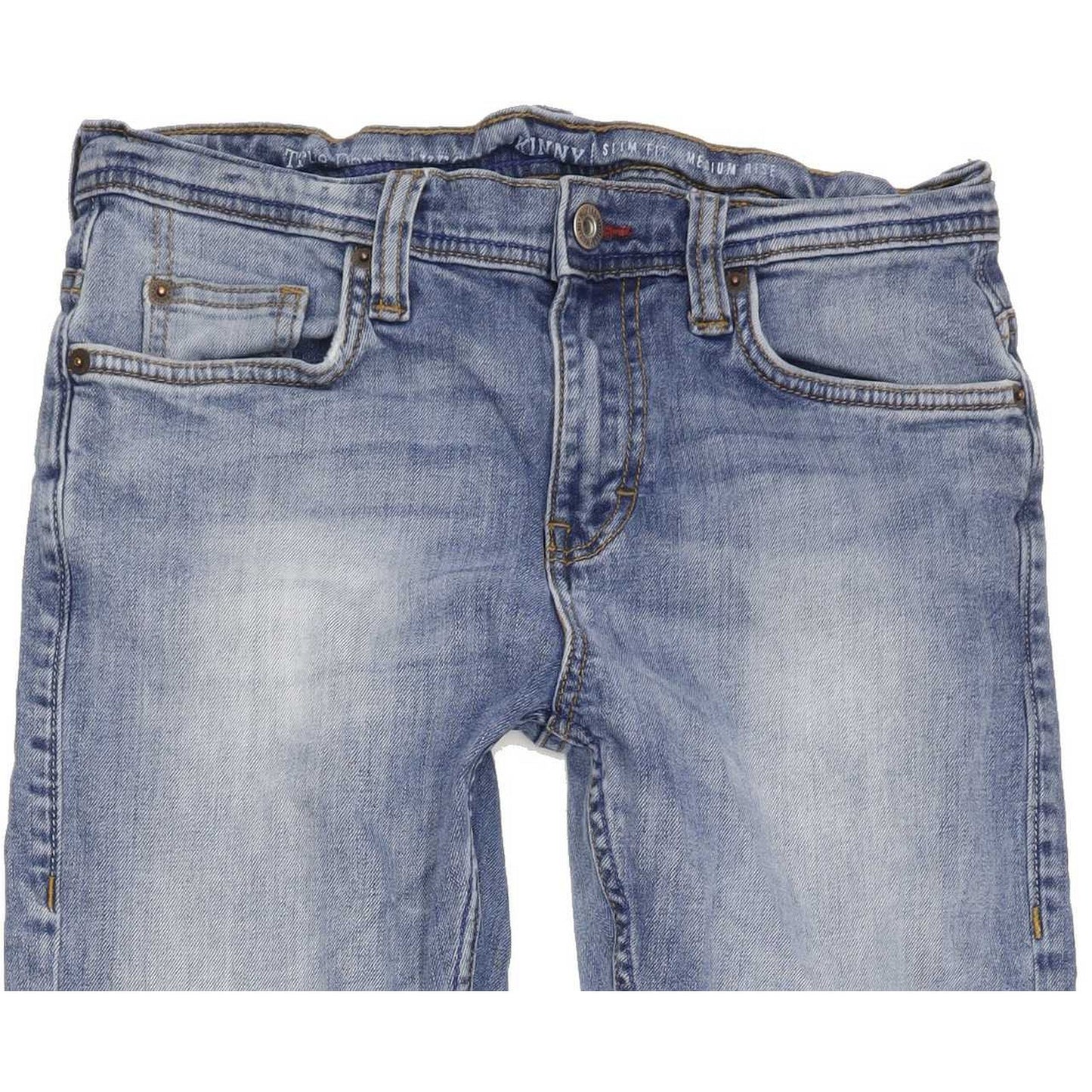 Mustang Vegas Men Blue Skinny Slim Stretch Jeans W30 L32