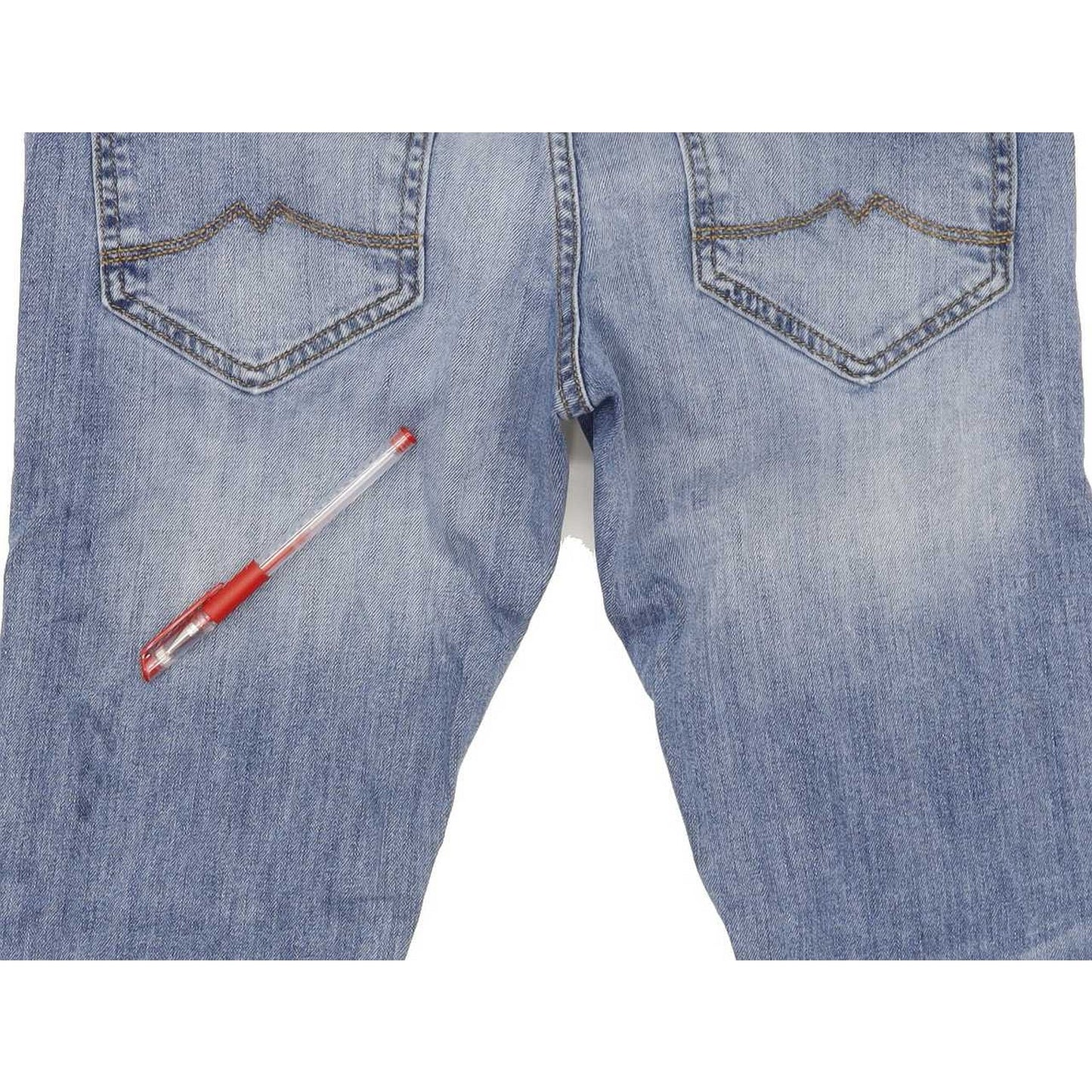 Mustang Vegas Men Blue Skinny Slim Stretch Jeans W30 L32