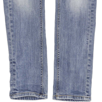 Mustang Vegas Men Blue Skinny Slim Stretch Jeans W30 L32