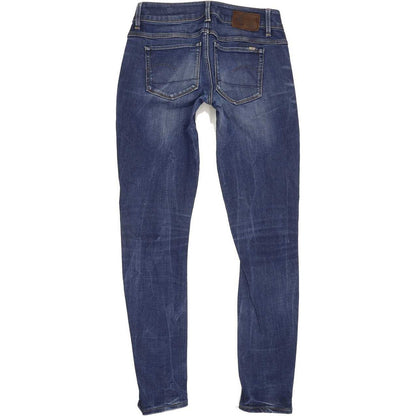 G-Star 3301 Women Blue Skinny Slim Stretch Jeans W24 L27
