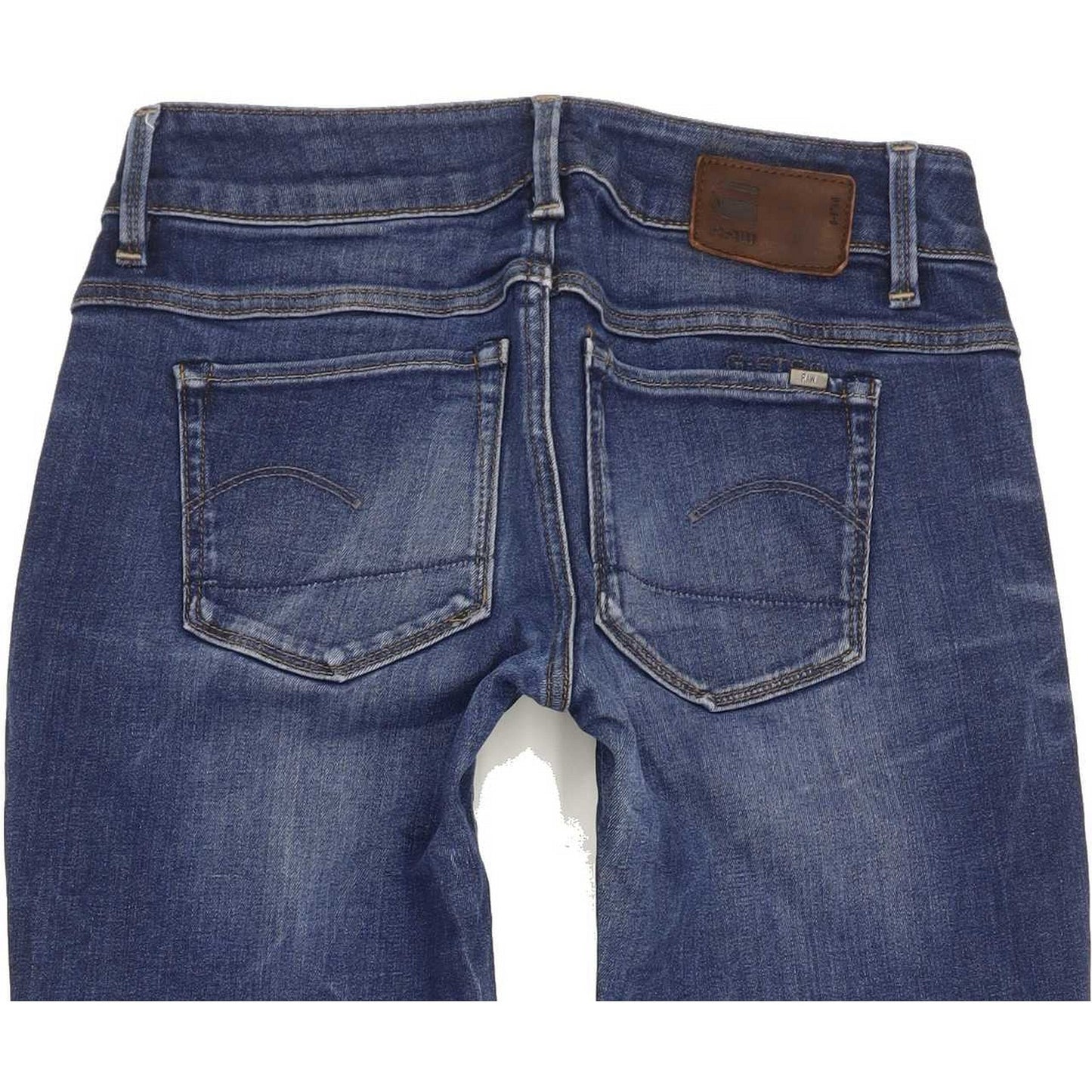 G-Star 3301 Women Blue Skinny Slim Stretch Jeans W24 L27