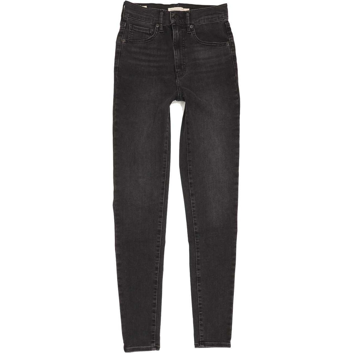 Levi's Mile High Rise Black Skinny Jeans High Waisted W27 L30