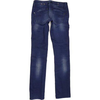 G-Star Midge Women Blue Straight Slim Stretch Jeans W29 L35