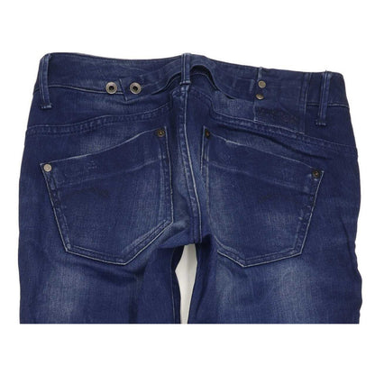 G-Star Midge Women Blue Straight Slim Stretch Jeans W29 L35