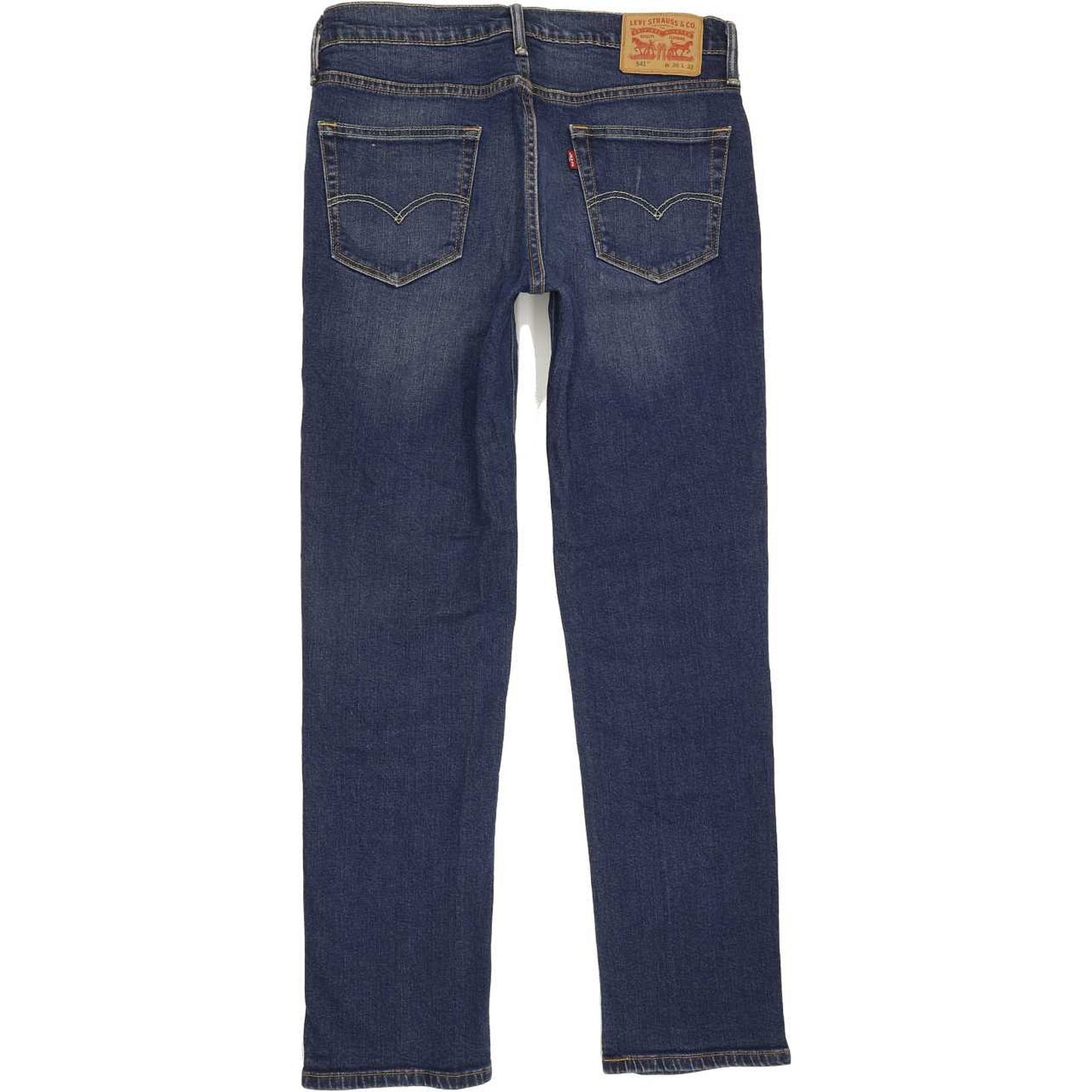 Levi's 541 Men Blue Straight Slim Stretch Jeans W30 L31