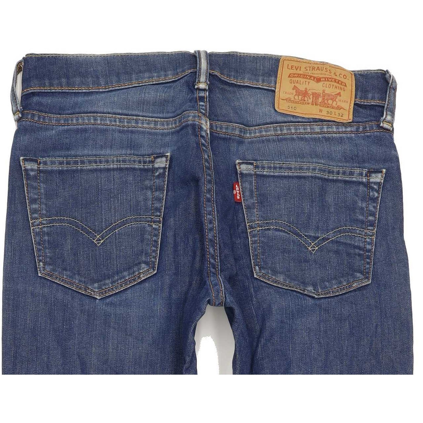Levi's 510 Men Blue Skinny Slim Stretch Jeans W30 L32