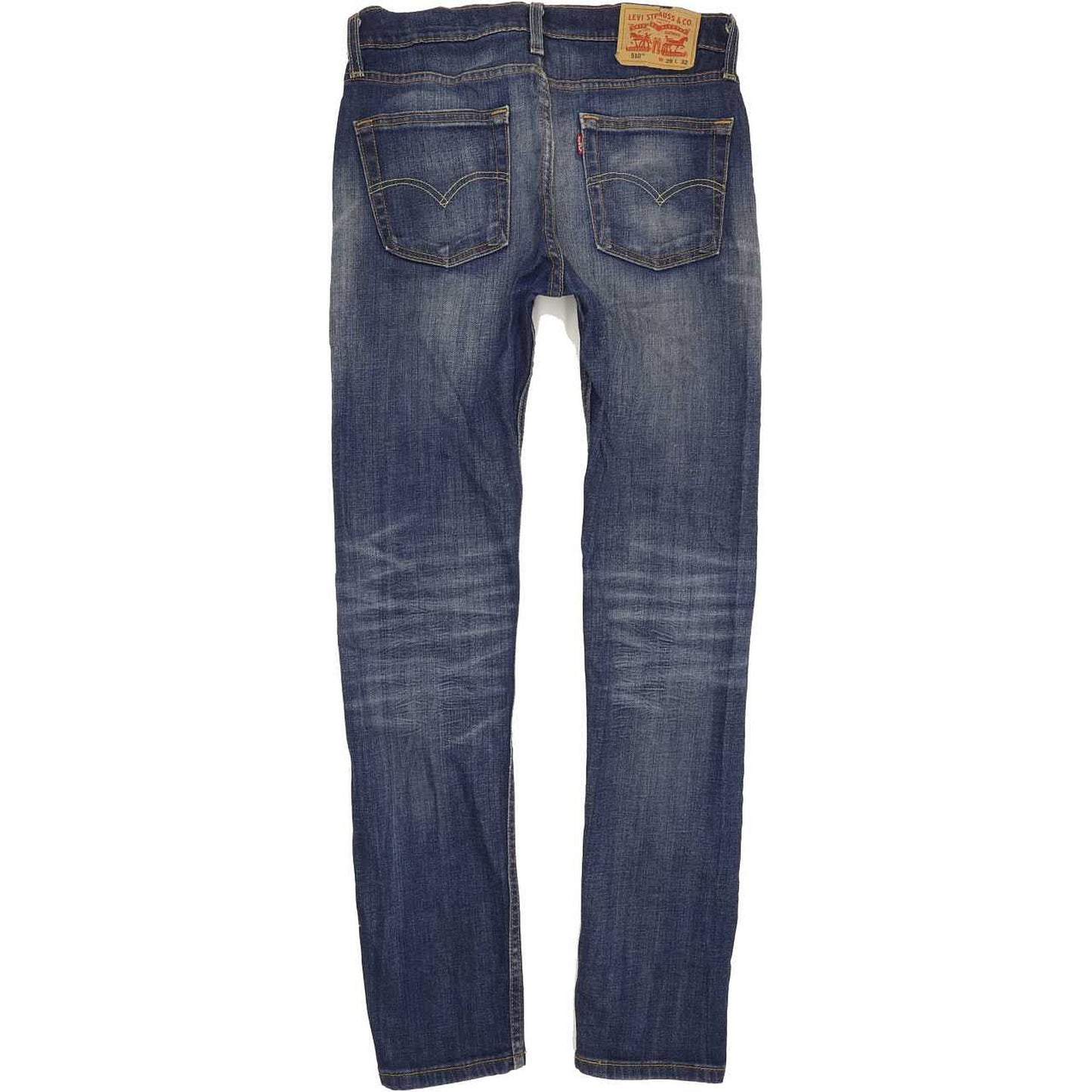 Levi's 510 Men Blue Skinny Slim Stretch Jeans W29 L31