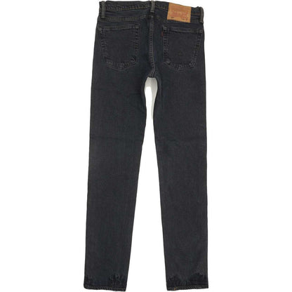Levi's 510 Men Black Skinny Slim Stretch Jeans W30 L31