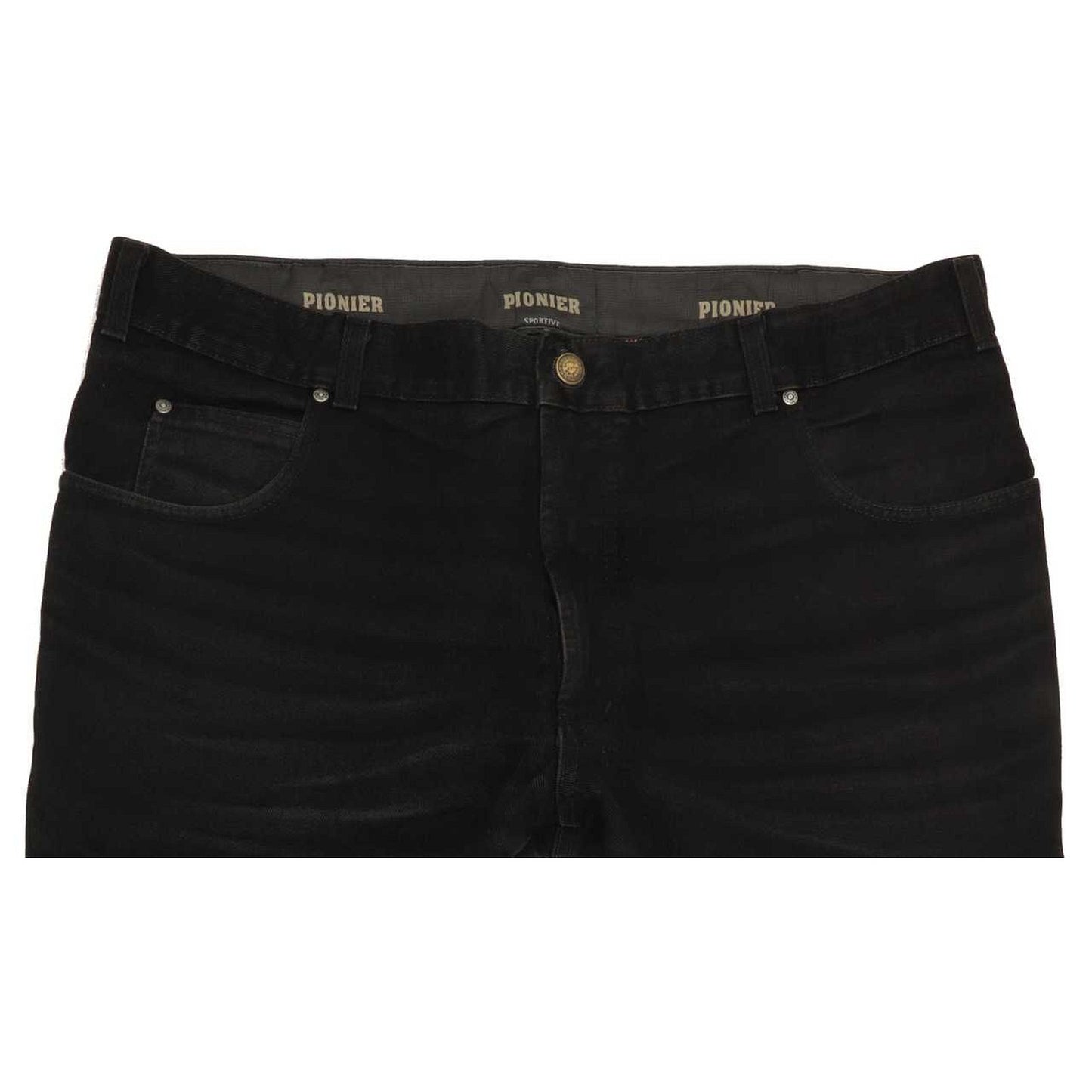 Pioneer Sportive Men Black Straight Regular Jeans W36 L32