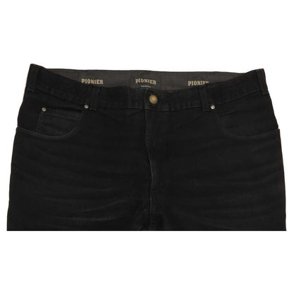 Pioneer Sportive Men Black Straight Regular Jeans W36 L32