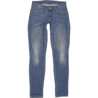 Levi's Demi Curve Women Blue Skinny Slim Stretch Jeans W25 L31