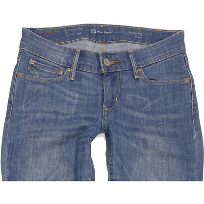 Levi's Demi Curve Women Blue Skinny Slim Stretch Jeans W25 L31