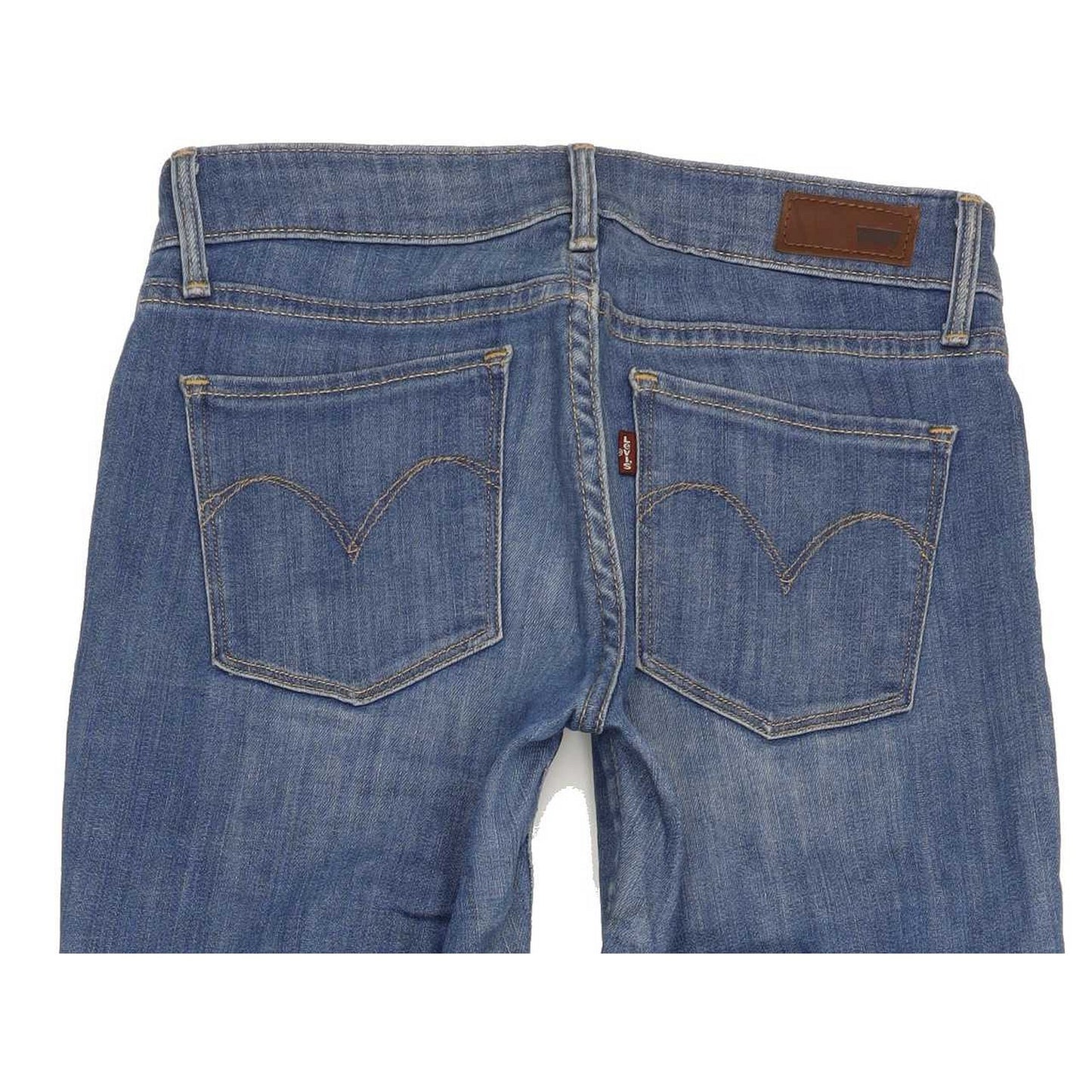 Levi's Demi Curve Women Blue Skinny Slim Stretch Jeans W25 L31