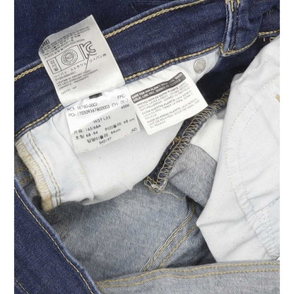 Levi's Men Blue Skinny Slim Stretch Jeans W27 L31