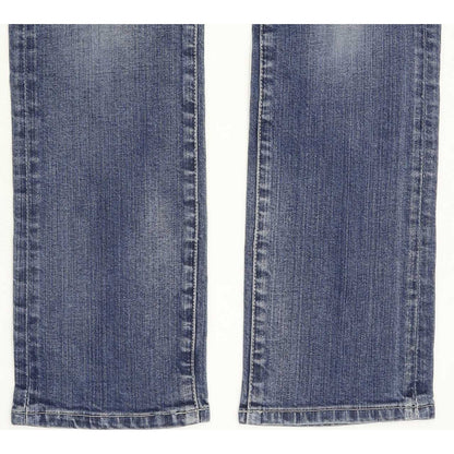 G-Star Midge Women Blue Straight Slim Stretch Jeans W26 L30