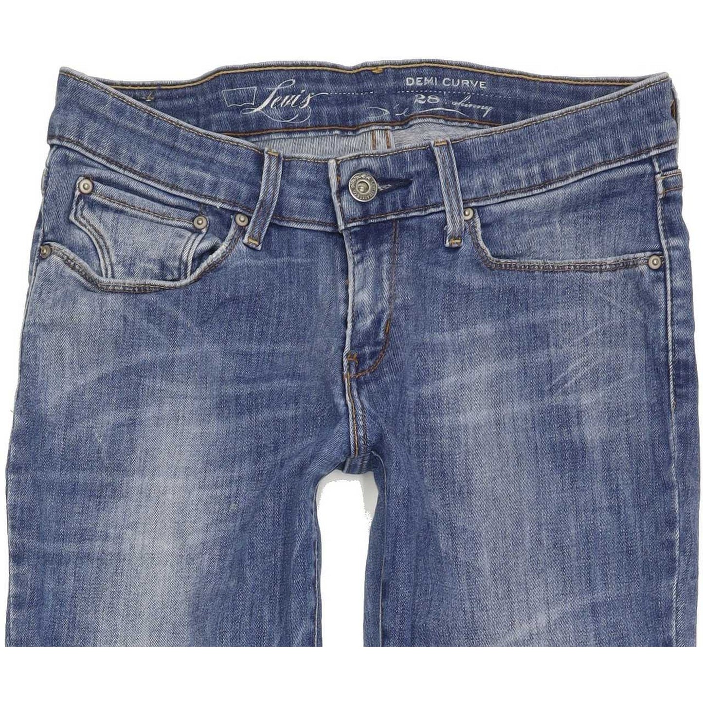 Levi's Demi Curve Women Blue Skinny Slim Stretch Jeans W28 L31