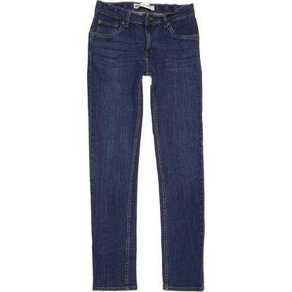 Levi's 510 Kids Blue Skinny Slim Stretch Jeans W26 L30