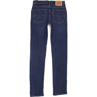 Levi's 510 Kids Blue Skinny Slim Stretch Jeans W26 L30