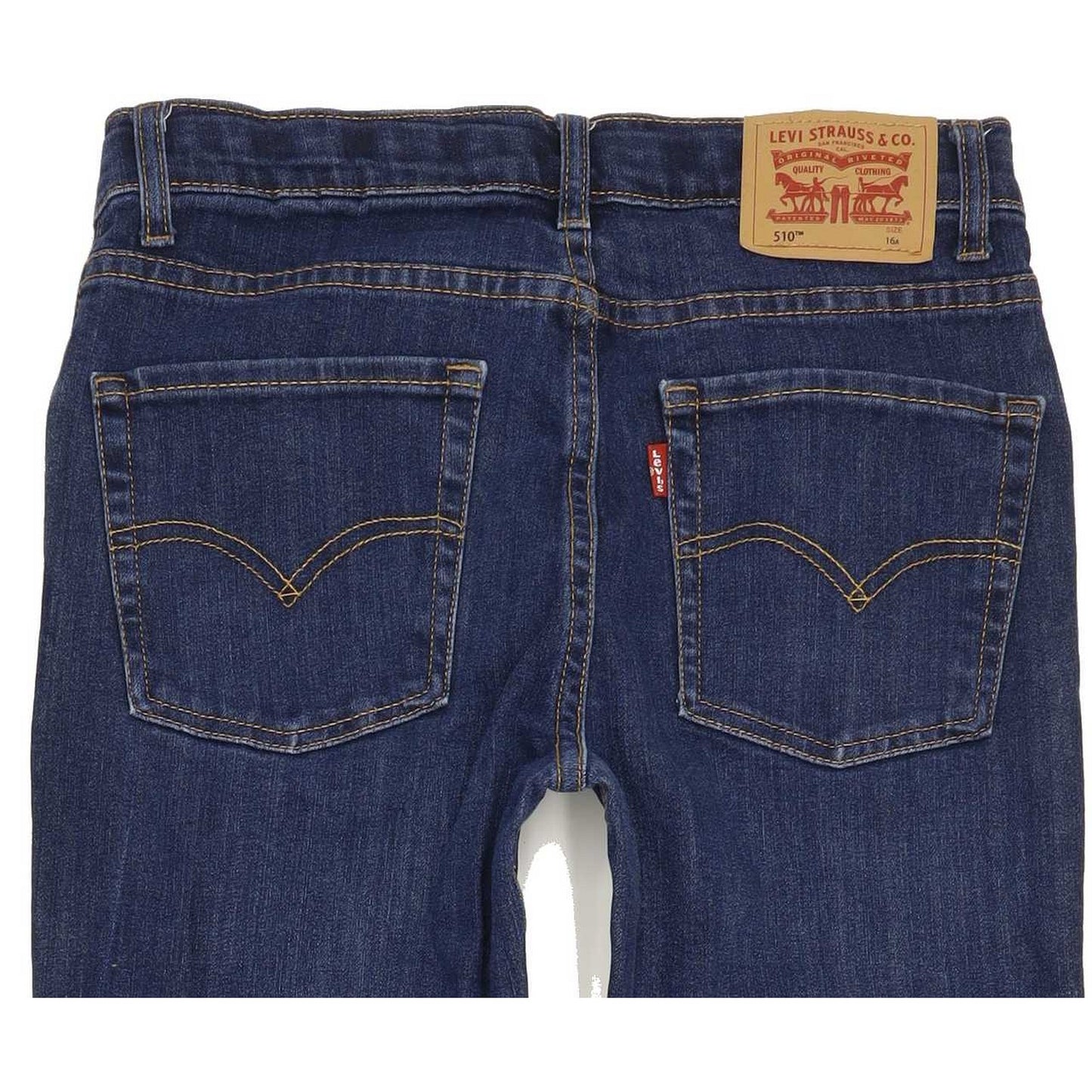 Levi's 510 Kids Blue Skinny Slim Stretch Jeans W26 L30
